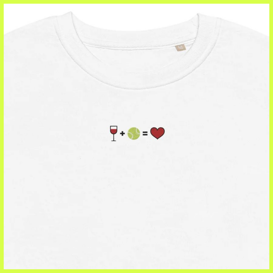 wine organic sweatshirt