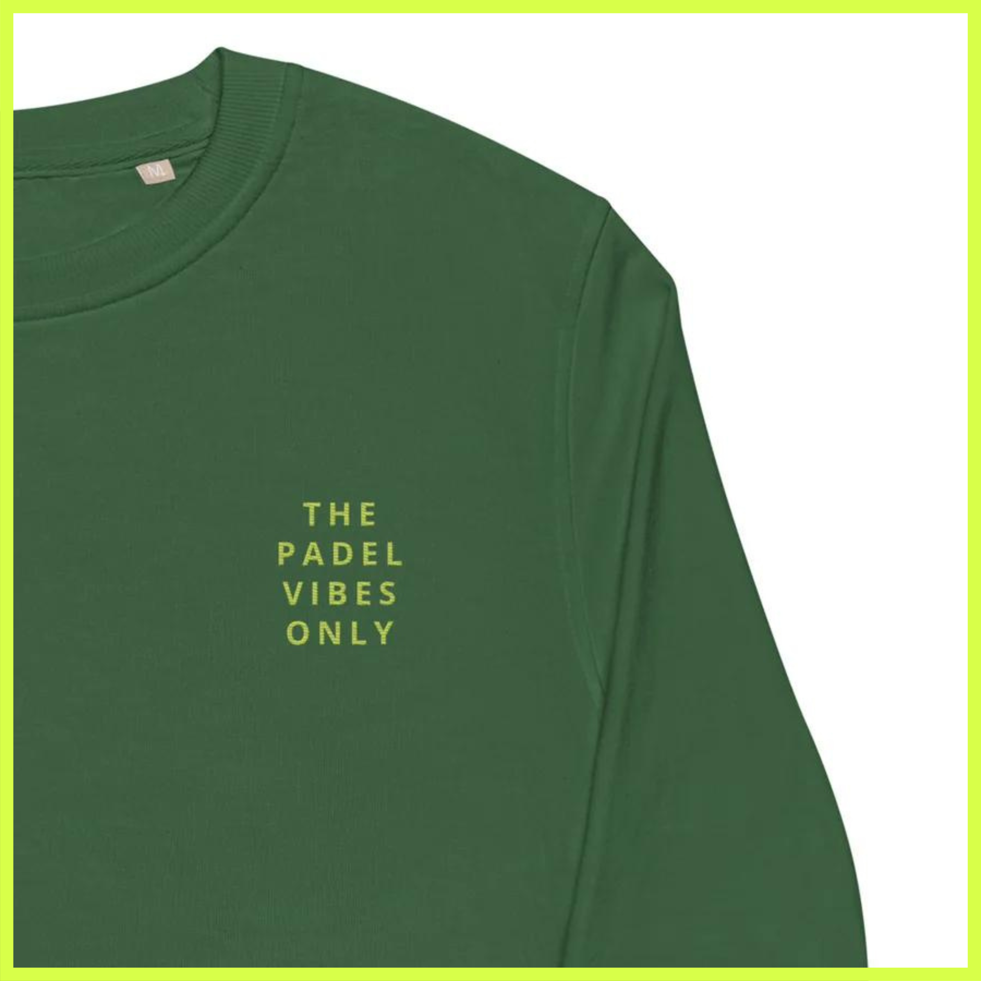 padelvibes organic sweatshirt