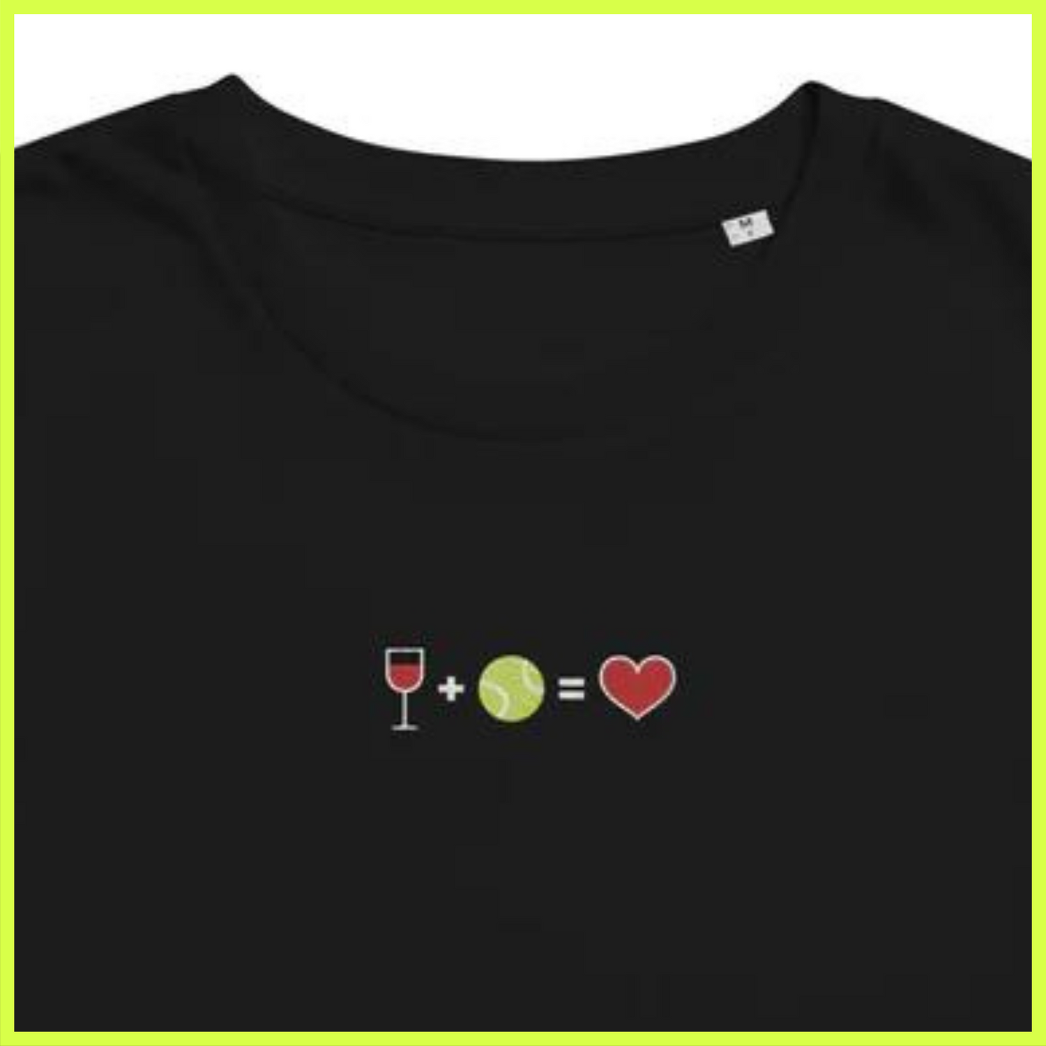 wine organic t-shirt