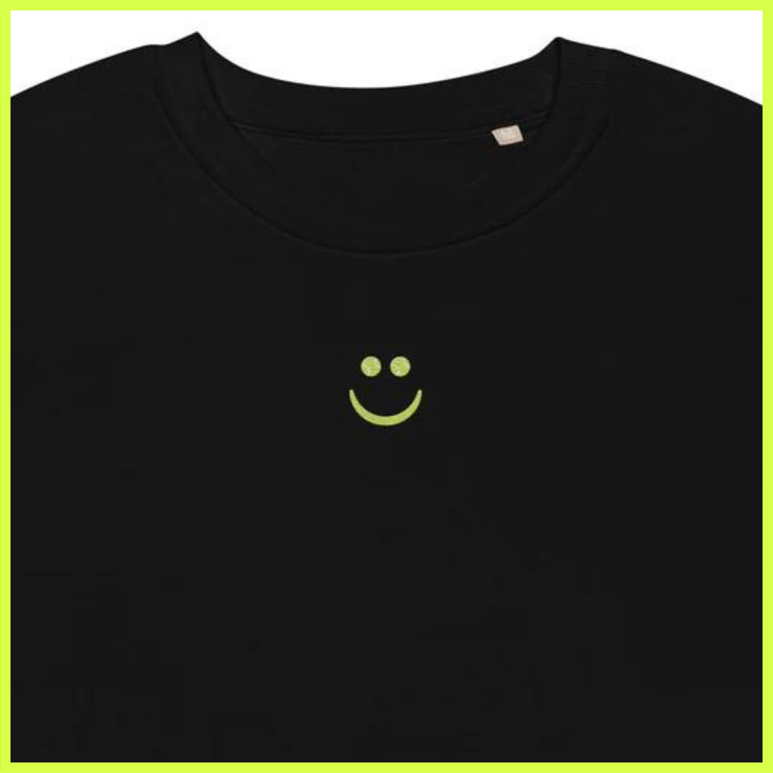 smile organic sweatshirt