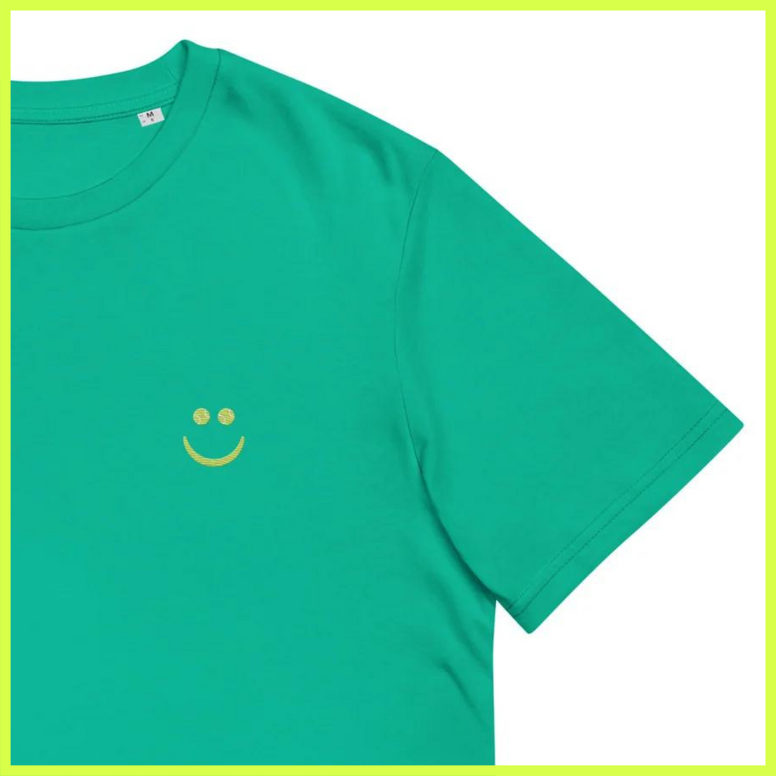 smile organic t-shirt