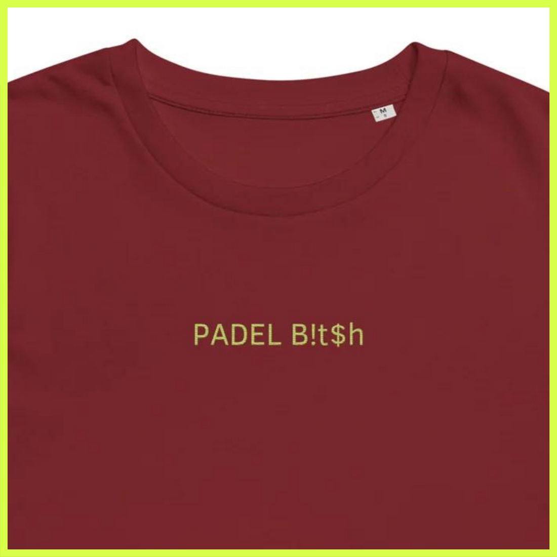 padel b!t$h organic t-shirt