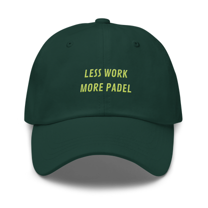 less work hat