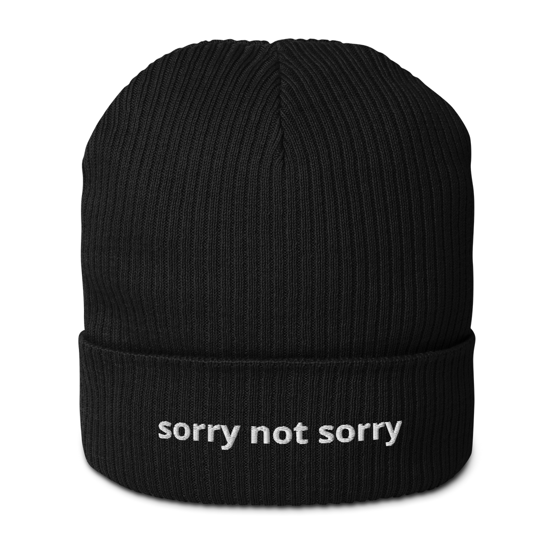 sorry not sorry beanie