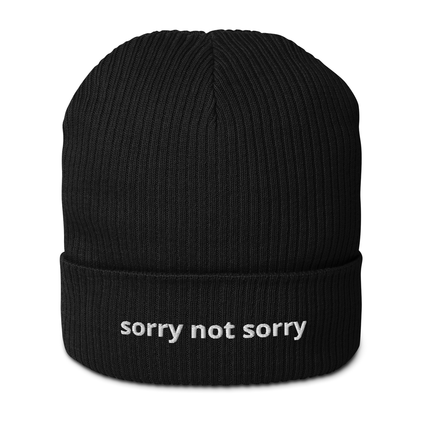 sorry not sorry beanie