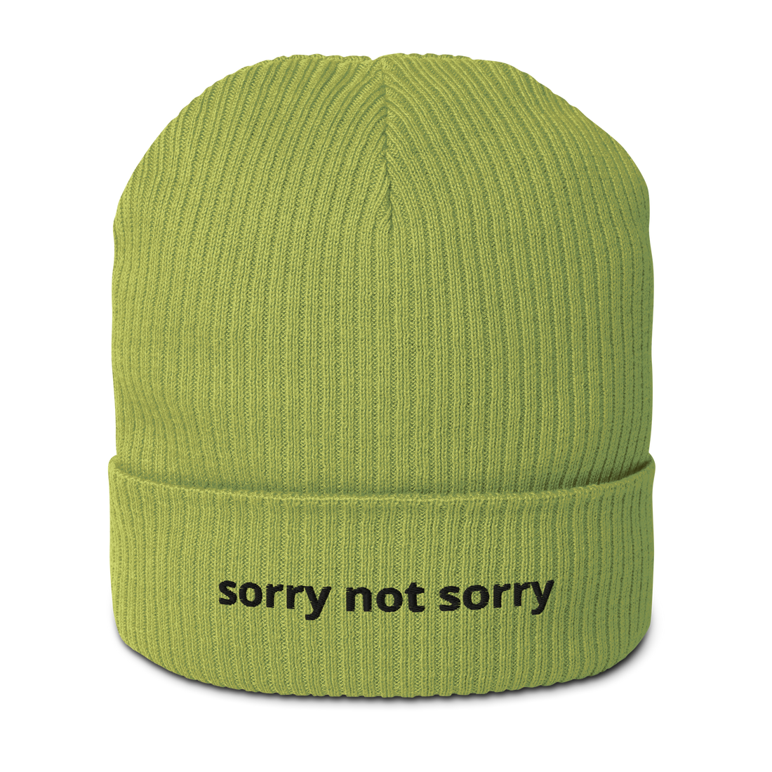 sorry not sorry beanie