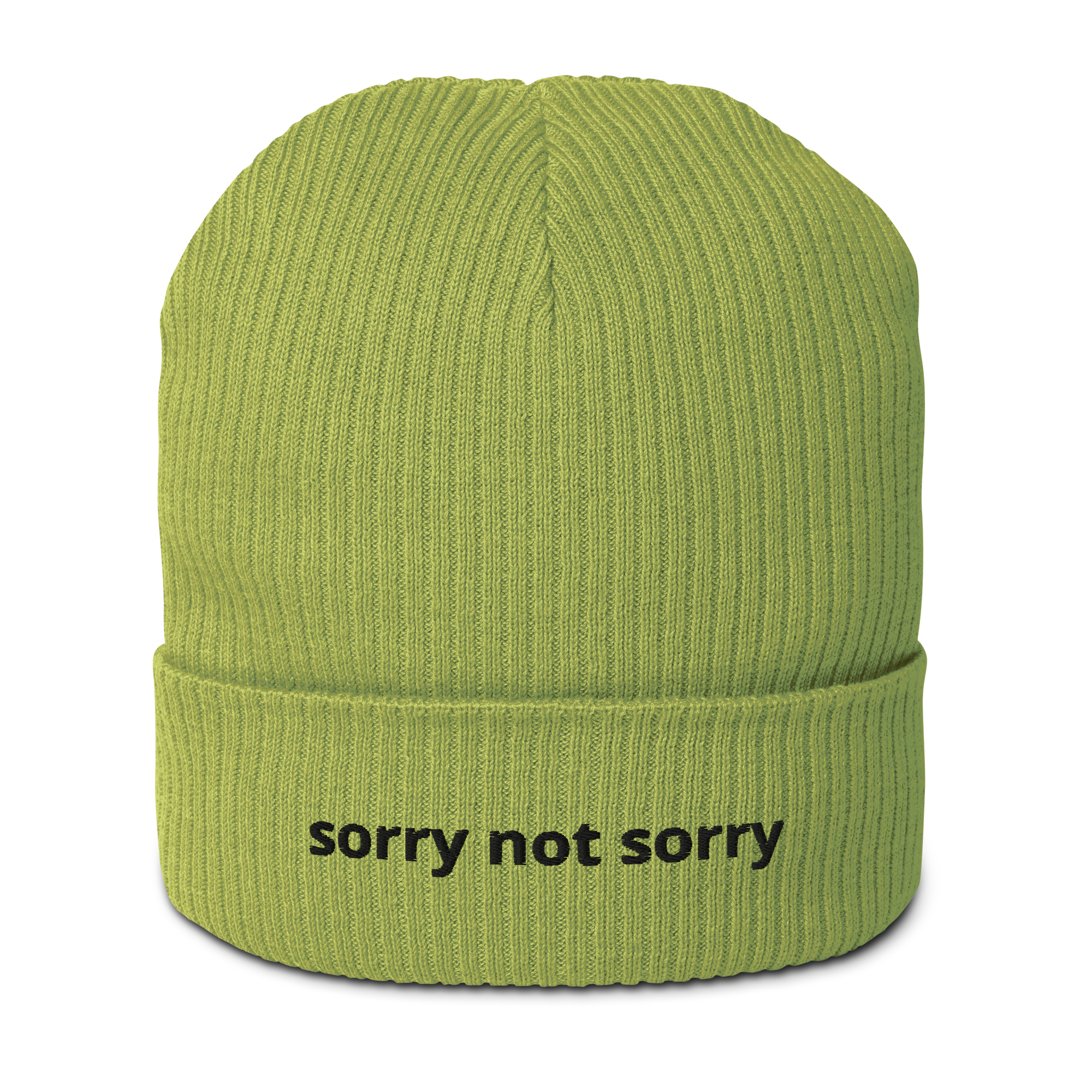 sorry not sorry beanie