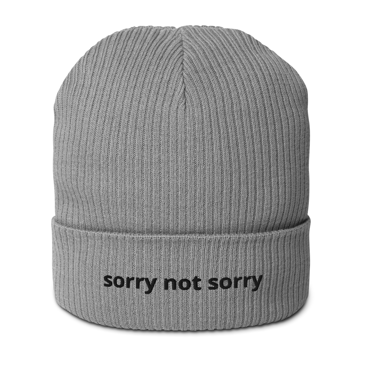 sorry not sorry beanie