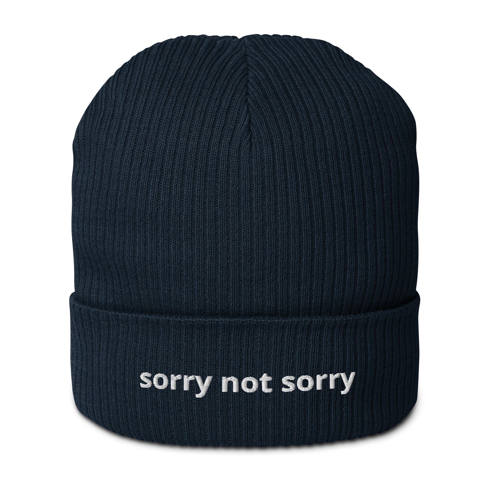 sorry not sorry beanie