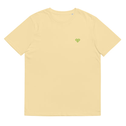 heart organic t-shirt