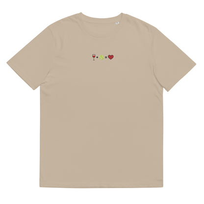 wine organic t-shirt