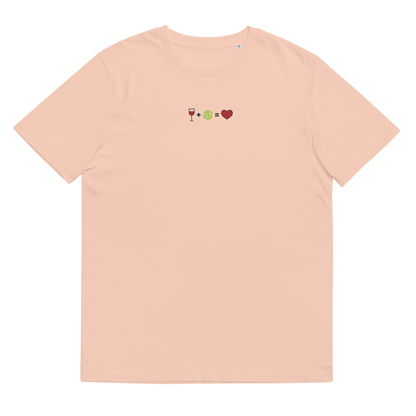 wine organic t-shirt