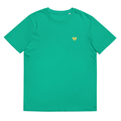 heart organic t-shirt