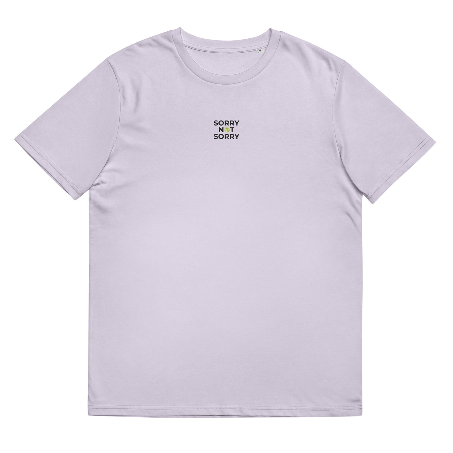 sorry organic t-shirt