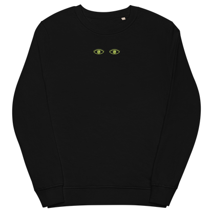 2 eye organic sweatshirt