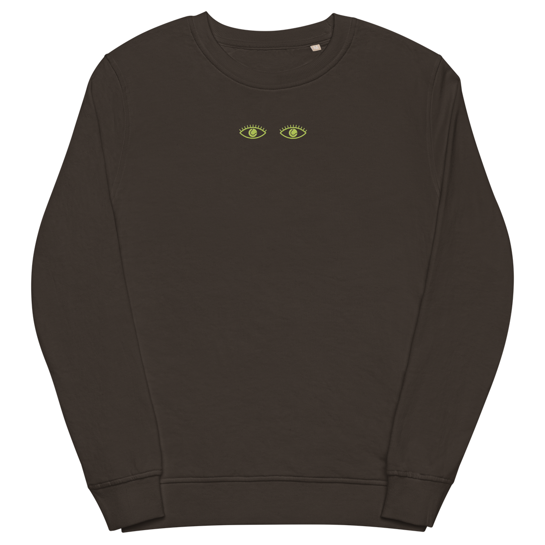 2 eye organic sweatshirt