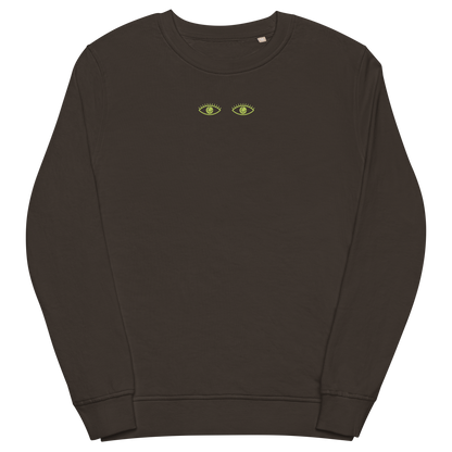 2 eye organic sweatshirt