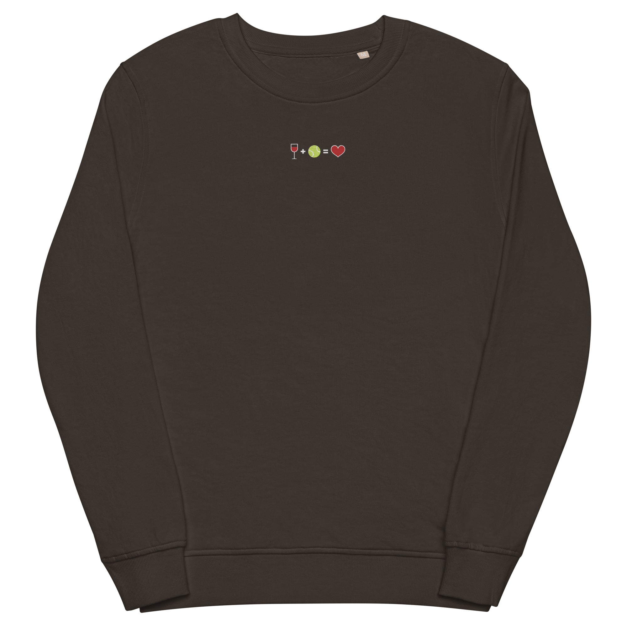 wine organic sweatshirt