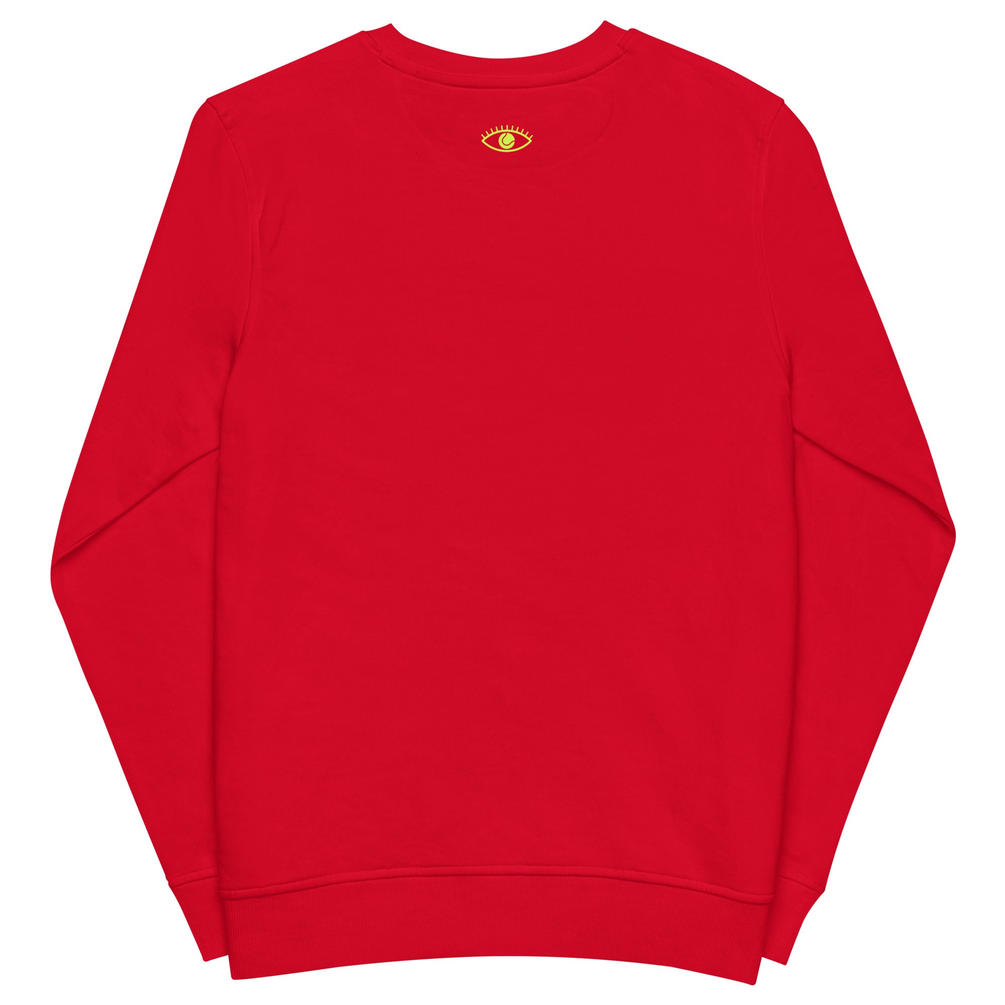 heart organic sweatshirt