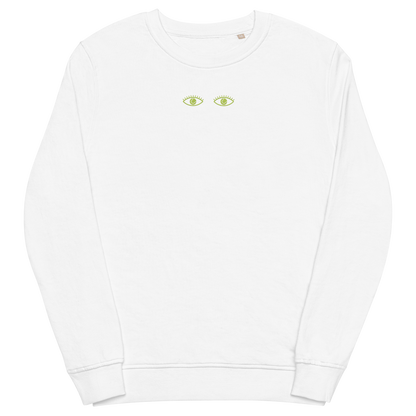 2 eye organic sweatshirt