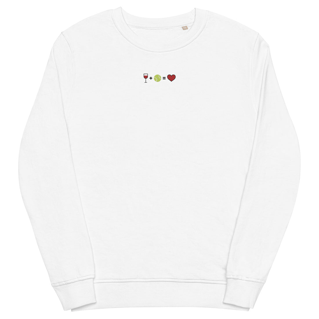 wine organic sweatshirt