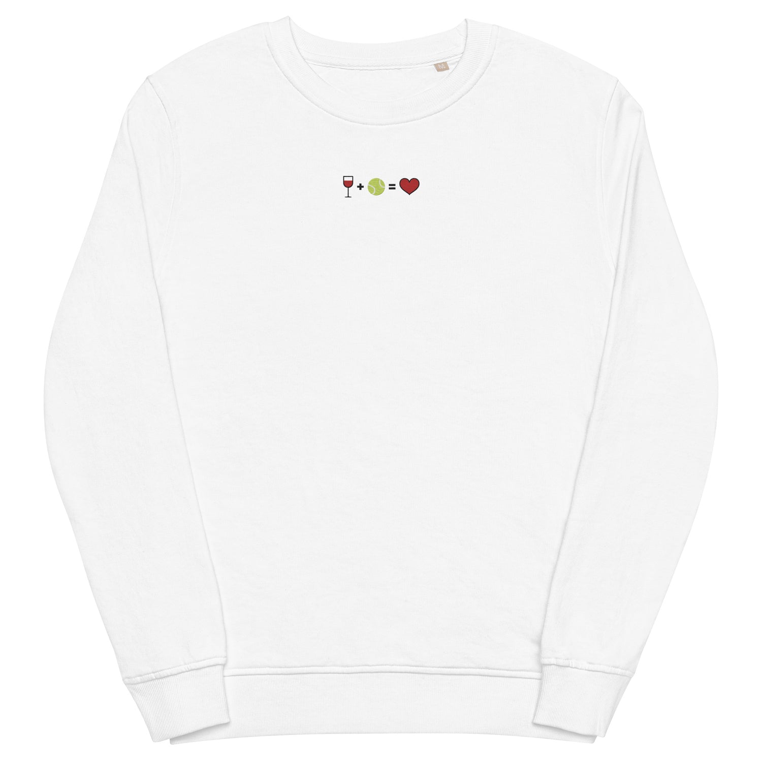 wine organic sweatshirt