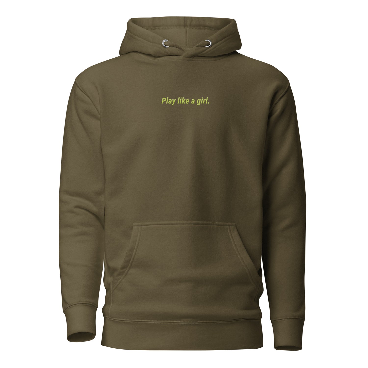 play like a girl Hoodie