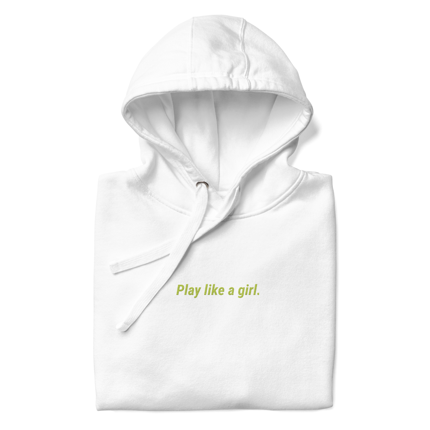 play like a girl Hoodie