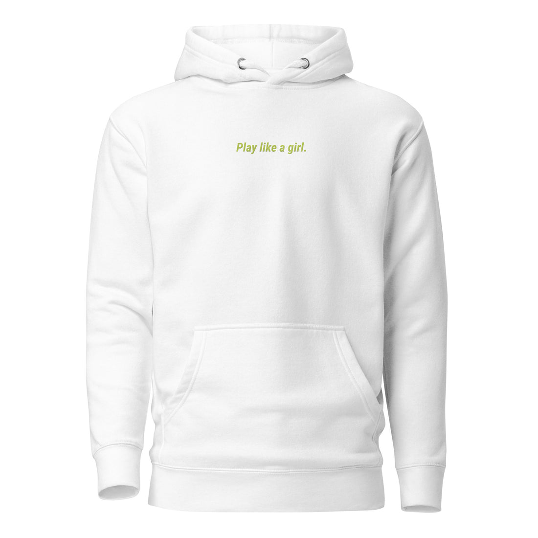 play like a girl Hoodie